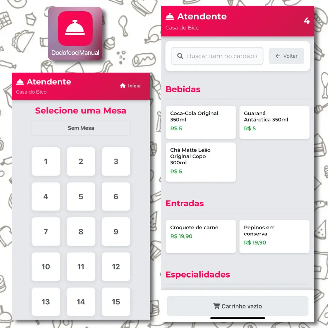 App Garçom