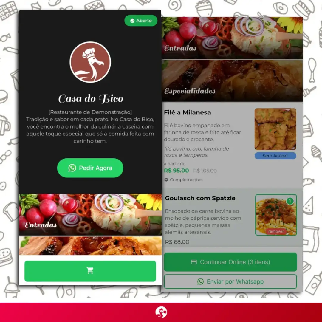 Cardápio Online