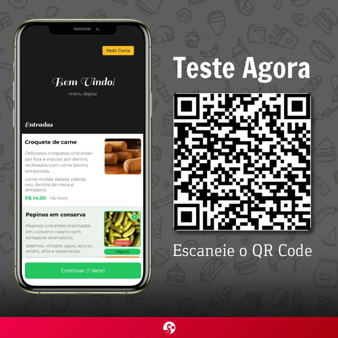Cardápio QR Code