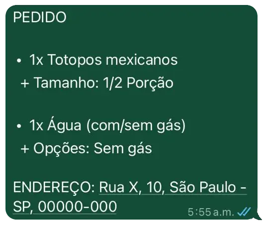 Template WhatsApp